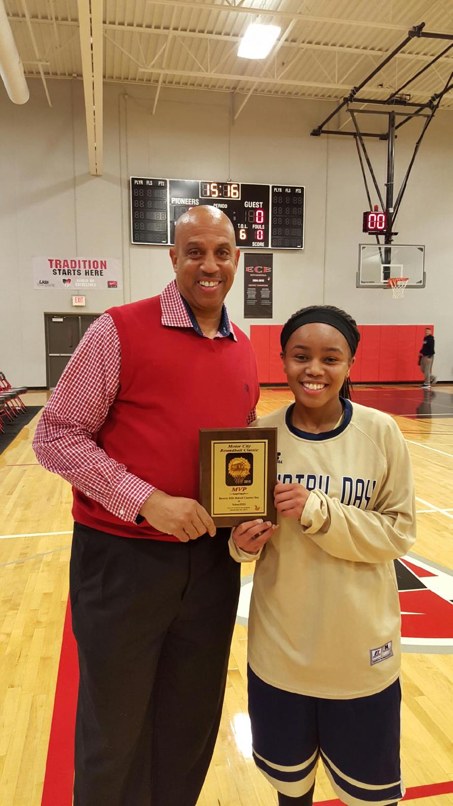 D5G5 MVP Detroit Country Day's Kaela Webb