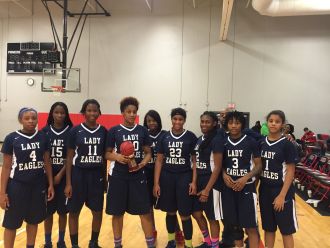 Day 2 Game 7 : Detroit Public Safety Academy (4-2) 50 - Harper Woods (3-3) 28